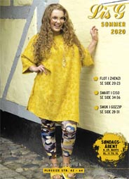 Вышел второй летний каталог женской одежды больших размеров датского бренда Lis G 2020 года.
