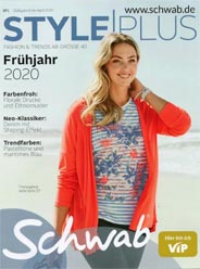 Schwab Style Plus - немецкий каталог женской одежды нестандартных размеров весна-лето 2020