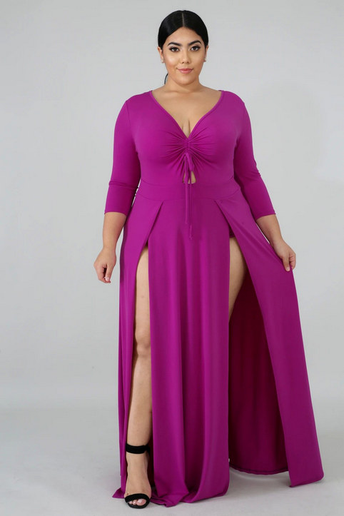 Вечерние платья для полных женщин американского бренда Giti весна-лето 2020