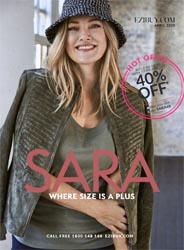 Sara - новозеландский каталог женской одежды нестандартных размеров апрель 2020