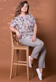 Lady Sharm - российский lookbook женской одежды больших размеров весна 2020