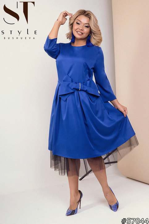 Платья для полных девушек украинского бренда St-Style весна 2020