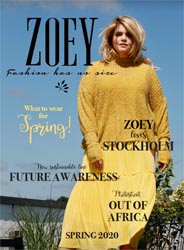 Zoey - датский журнал мод для полных женщин весна 2020