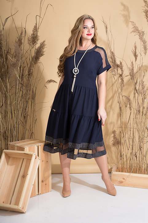Коллекция одежды для полных модница белорусского бренда Liliana весна 2020