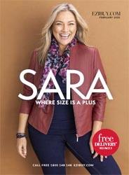 Sara - новозеландский каталог одежды для полных женщин февраль 2020