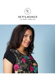 Studio - датский lookbook женской одежды нестандартных размеров весна 2020
