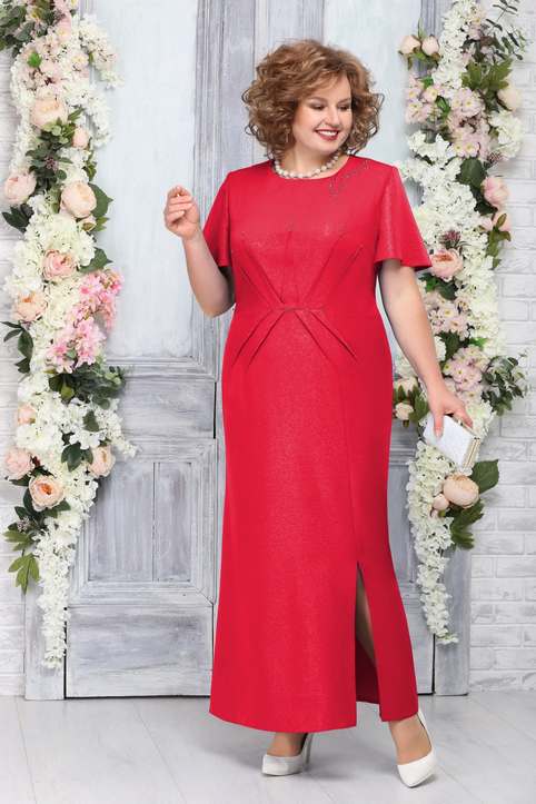Потрясающие платья для полных женщин белорусского бренда Ninele весна 2020