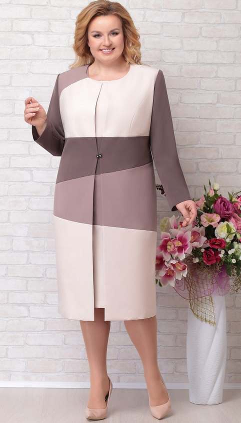 Новогодняя коллекция женской одежды больших размеров белорусского бренда Aira Style 2020