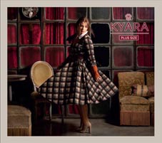 Греческий lookbook одежды для полных девушек Kyara осень-зима 2019-2020