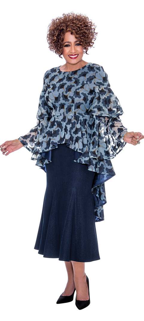 Американская коллекция женской одежды больших размеров Dorinda Clark Cole rose осень 2019