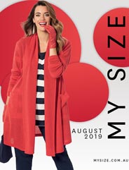 Lookbook одежды нестандартных размеров австралийского бренда My Size август 2019
