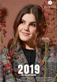 Лукбуки женской одежды plus size датского бренда Zhenzi осень 2019