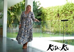 Каталог одежды для полных женщин австралийского бренда Kita-ku лето 2019