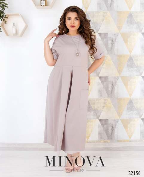 Платья для полных модниц украинского бренда Minova лето 2019