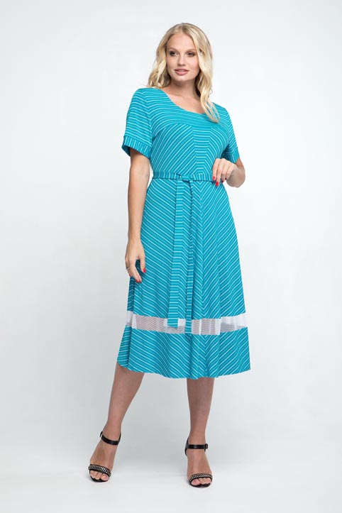 Нарядные платья для полных женщин украинского бренда A'll Posa лето 2019