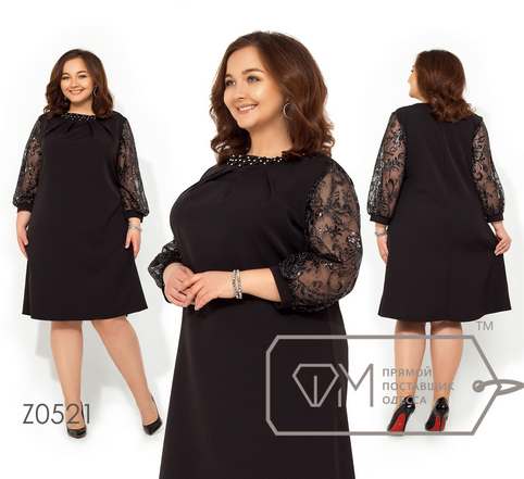 Платья для полных женщин украинского бренда Фабрика моды лето 2019