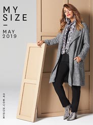 Lookbook женской одежды plus размеров австралийского бренда My Size май 2019