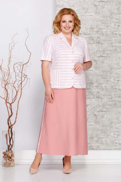 Коллекция одежды для полных девушек и женщин белорусского бренда Ivelta Plus весна 2019