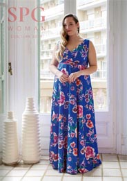 Каталог нарядной одежды для полных девушек и женщин испанского бренда SPG Woman весна-лето 2019