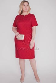 Платья для полных женщин россйкого бренда Ledi Sharm весна 2019