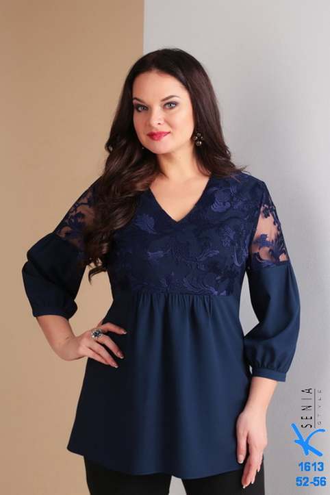 Коллекция женской одежды больших размеров белорусского бренда Ksenia Style весна-лето 2019