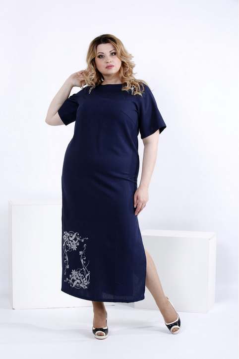 нарядные платья для полных женщин украинского бренда Garry Star весна 2019