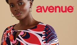 Платья для полных женщин американского бренда Avenue зима 2018-2019