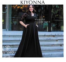 лукбуки женской одежды Plus Size американского бренда Kiyonna осень-зима 2018-19