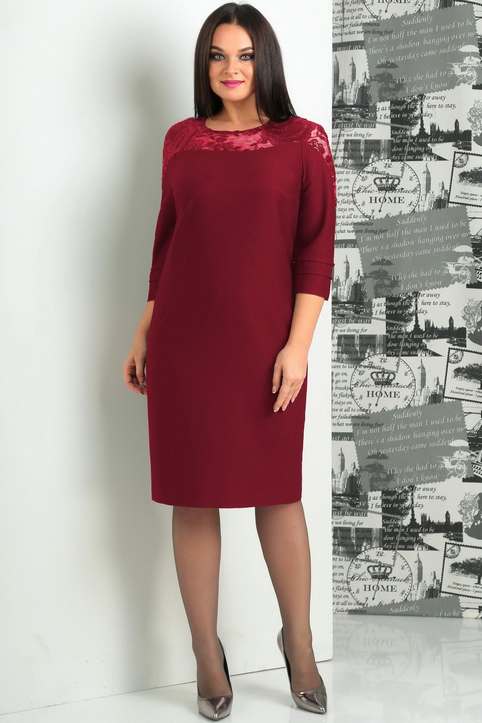 Новогодняя коллекция платьев для полных девушек и женщин белорусской компании JURIMEX 2019