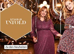 Lookbook женской одежды больших размеров немецкого бренда Studio Untold зима 2018-19