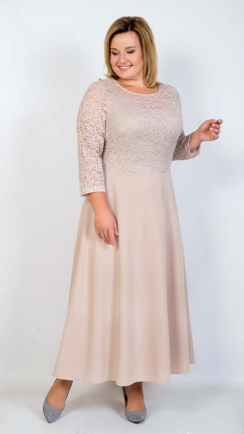 Новогодняя коллекция платьев для полных женщин белорусской компании TricoTex Style 2019