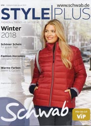 Каталог женской одежды больших размеров немецкой компании Schwab зима 2018-2019
