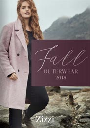 Lookbook верхней и вязаной одежды для полных модниц датского бренда Zizzi осень 2018