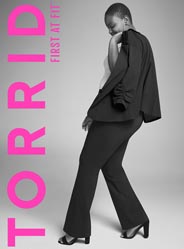 Lookbook одежды для полных девушек и жензин американского бренда Torrid октябрь 2018