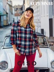 Lookbook одежды для полных девушек датского бренда Ciso осень 2018