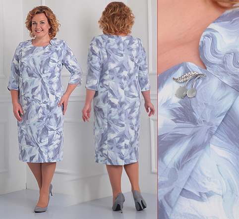 Коллекция женской одежды больших размеров белорусской компании Орхидея Люкс весна-лето 2018
