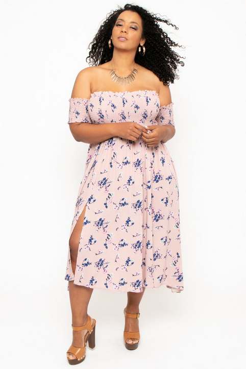 Платья и сарафаны для полных девушек и женщин американского бренда Curvy Sense лето 2018