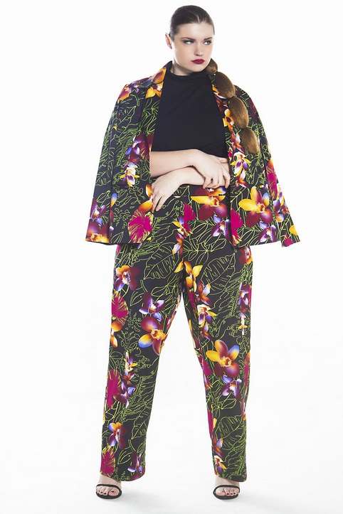 Коллекция женской одежды больших размеров американского бренда Jibri весна-лето 2018