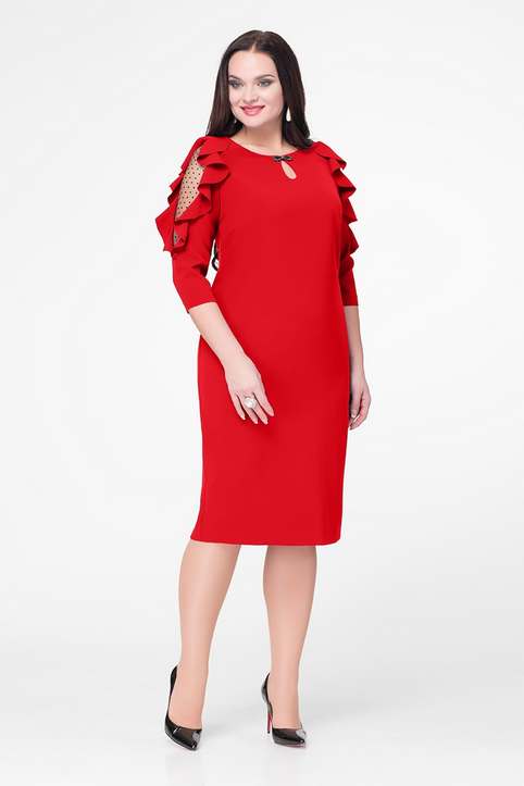 Летние платья больших размеров белорусской компании Erika Style 2018