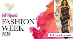 Показ коллекций купальников и пляжной одежды на неделе моды Full Figured Fashion Week 2018