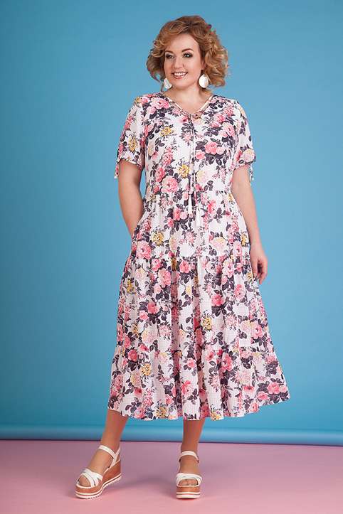 Коллекция женской одежды больших размеров белорусского бренда Liliana весна-лето 2018