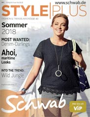 Schwab Style Plus - немецкий каталог женской одежды больших размеров лето 2018