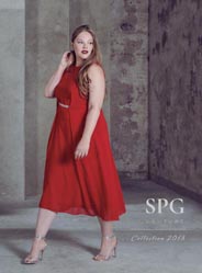Spg Jenuan - испанский lookbook нарядной одежды для полных женщин лето 2018