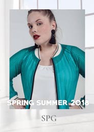 Spg Jenuan - испанский lookbook женской одежды больших размеров весна-лето 2018