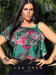 Lua Zeen - бразильский каталог женской одежды больших размеров лето 2018