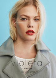 Violeta - испанские лукбуки женской одежды больших размеров весна-лето 2018