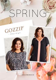 Gozzip - датский lookbook одежды для полных женщин среднего возраста весна 2018