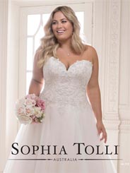 Sophia Tolli - каталог свадебных платьев для полных девушек весна-лето 2018 