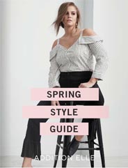 Addition Elle канадский каталог одежды для полных женщин весна 2018