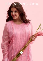 Zhenzi - датские лукбуки женской одежды больших размеров весна 2018